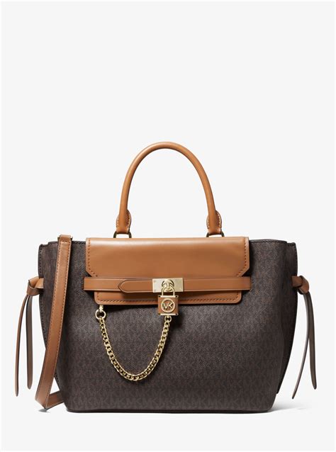 michael kors hamilton acorn|michael kors hamilton satchel large.